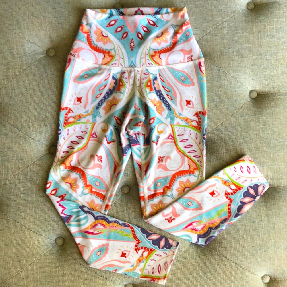 Evolution and Creation fun printed leggings